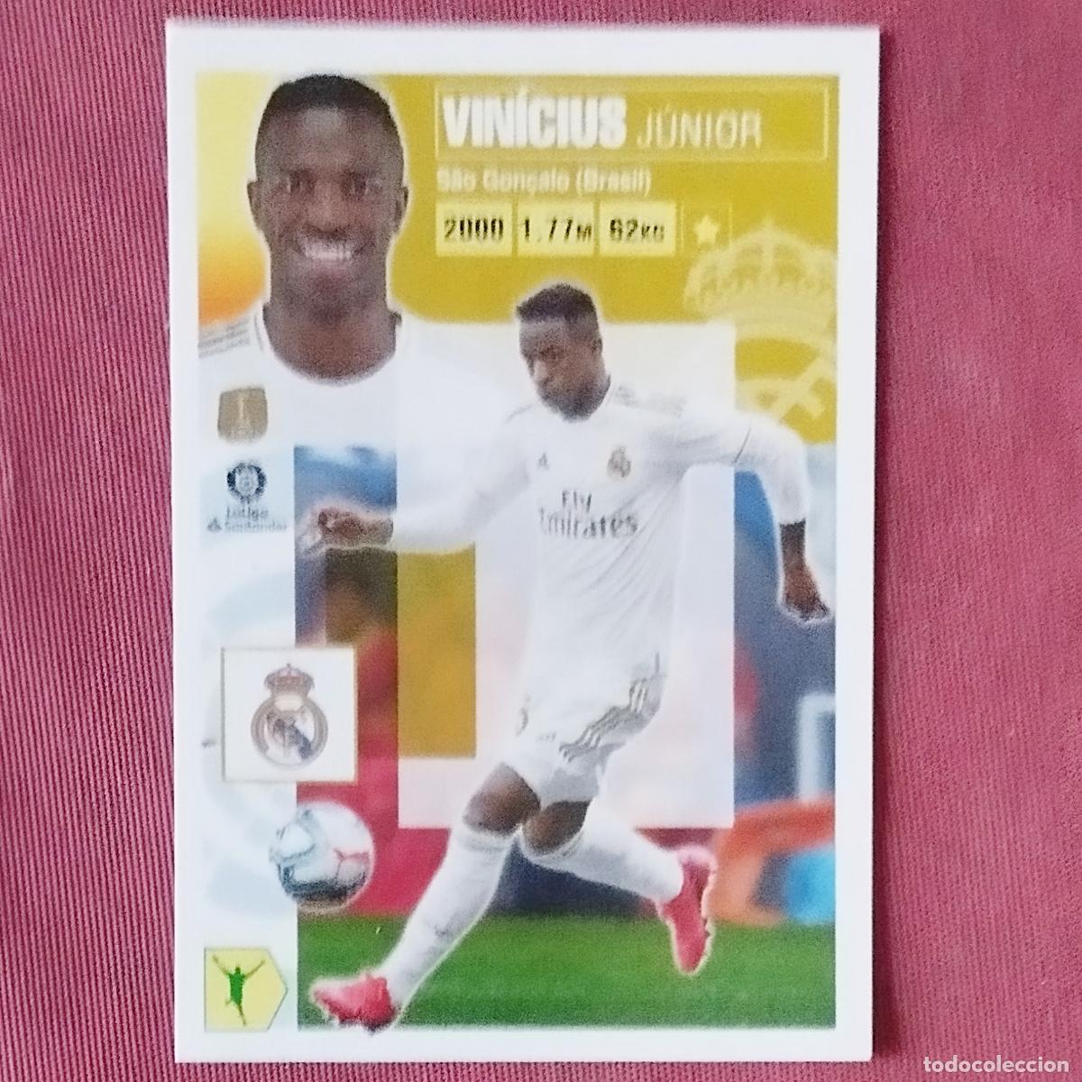 Football Stickers: VINICIUS JUNIOR - 17 A - REAL MADRID - LIGA ESTE - PANINI 2020 2021 - 20 21