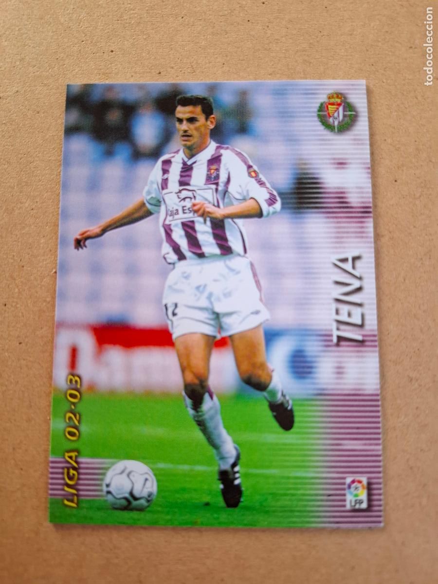 Fu&szlig;ball-Sticker: MEGAFICHAS 2002 2003 02 03 - PANINI - 331 TENA ( BAJA ) - REAL VALLADOLID - CP2