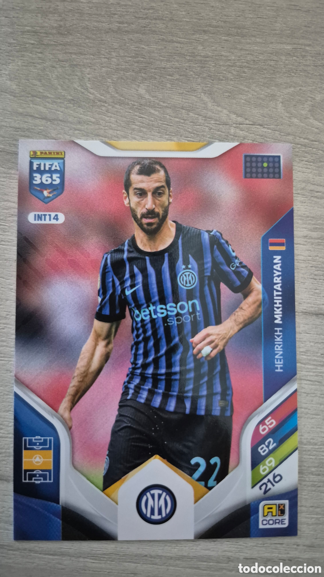 Cromos de Futebol: INT14 Mkhitaryan FIFA 365