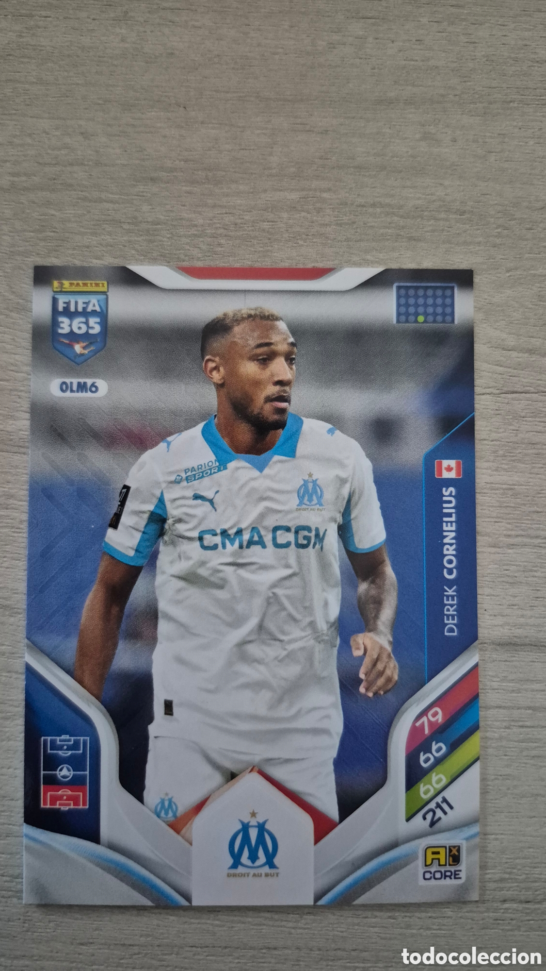 Cromos de f&uacute;tbol: OLM6 Cornelius FIFA 365 - Foto 1