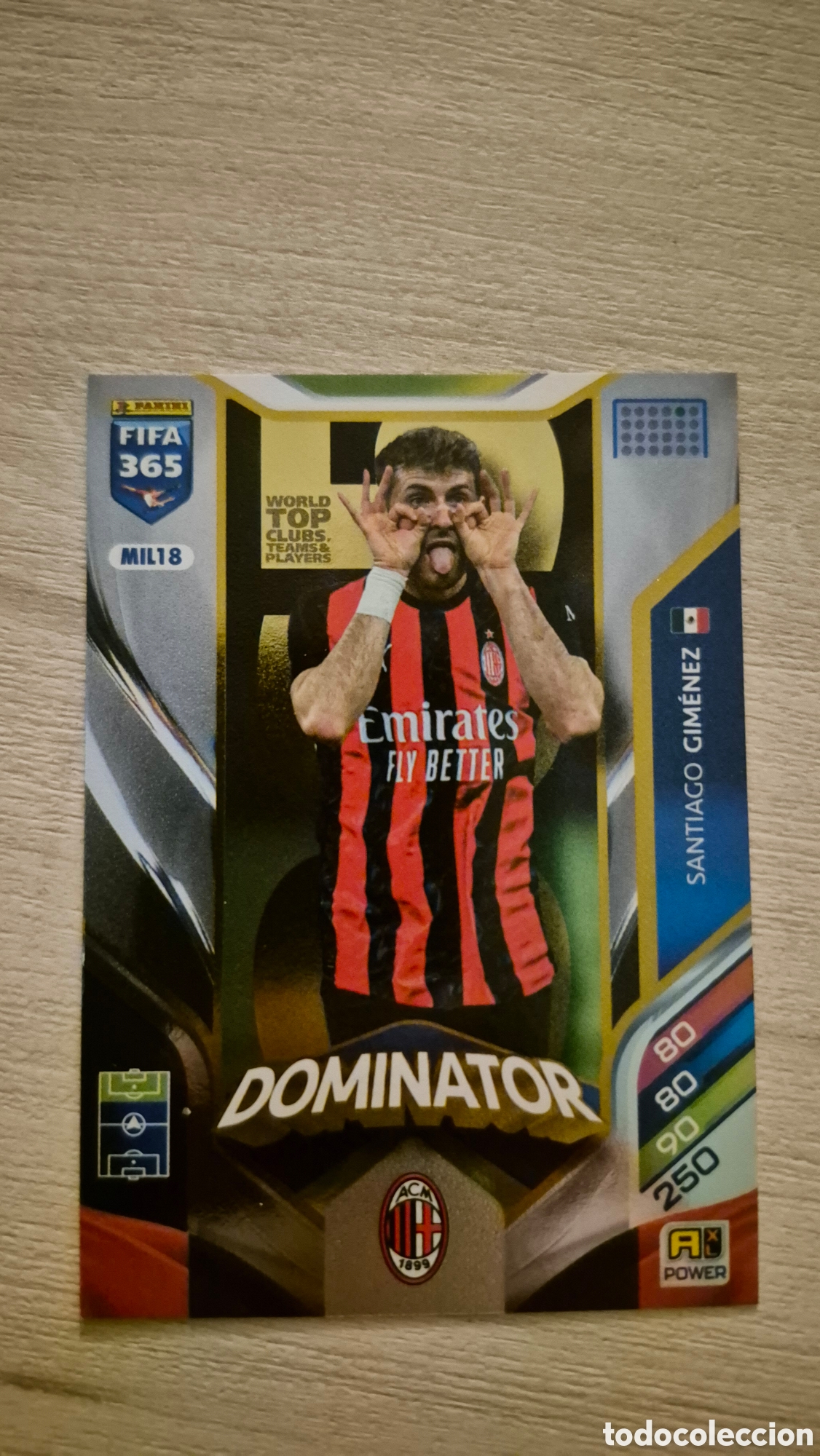 Fu&szlig;ball-Sticker: MIL18 Gim&eacute;nez FIFA 365