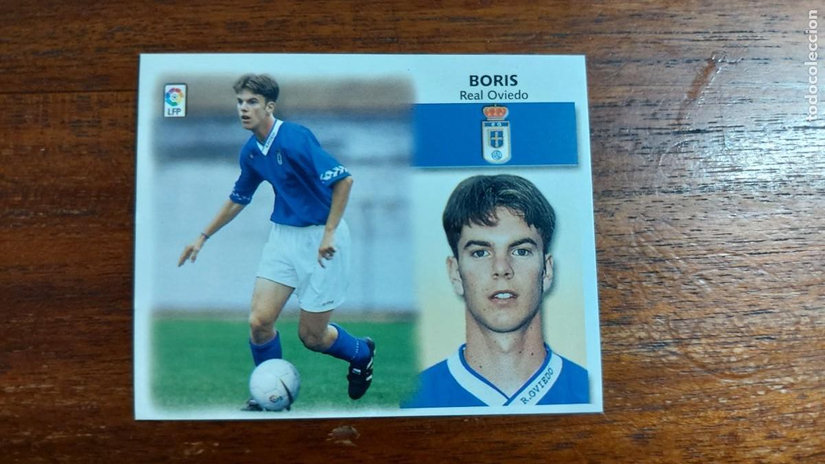 Cromos de f&uacute;tbol: BORIS ( REAL OVIEDO ) - COLOCA EDICIONES ESTE LIGA 1999 2000 SIN PEGAR NUEVO