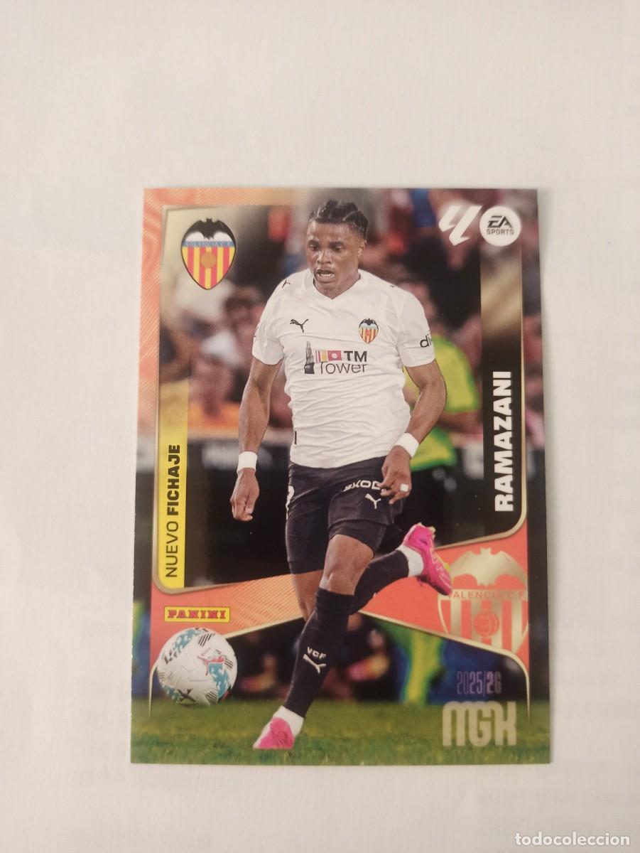 Football Stickers: Ramazani 484 - Valencia - N. FICHAJES - 3 &ordf; TERCERA EDICI&Oacute;N - MEGACRACKS 2025 2026 - 25 26 MGK