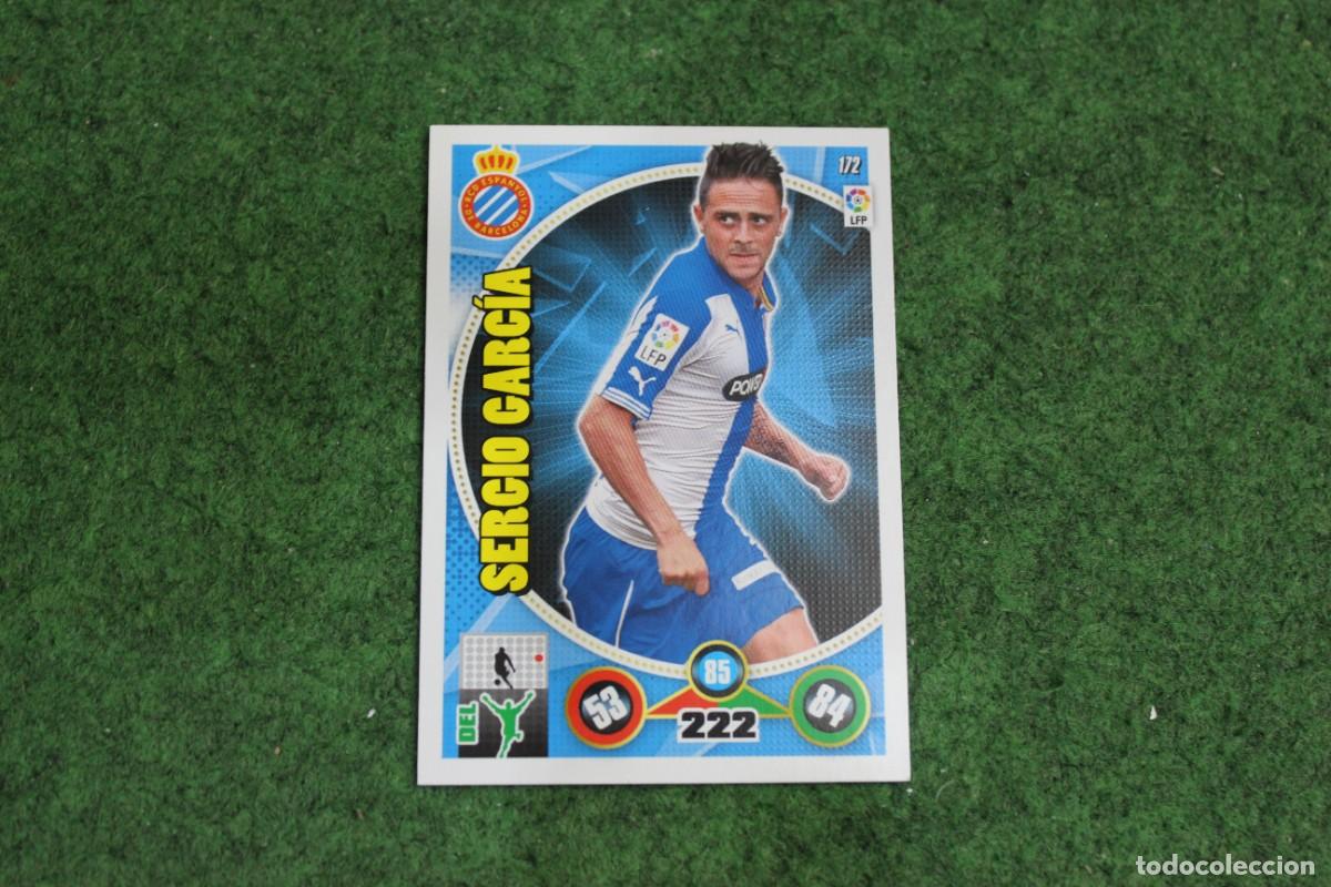 Figurine di Calcio: 172 SERGIO GARC&Iacute;A RCD ESPANYOL ADRENALYN XL 2014 2015 14 15 LALIGA SANTANDER