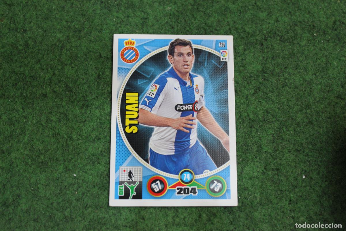 Cromos de Futebol: 180 STUANI RCD ESPANYOL ADRENALYN XL 2014 2015 14 15 LALIGA SANTANDER