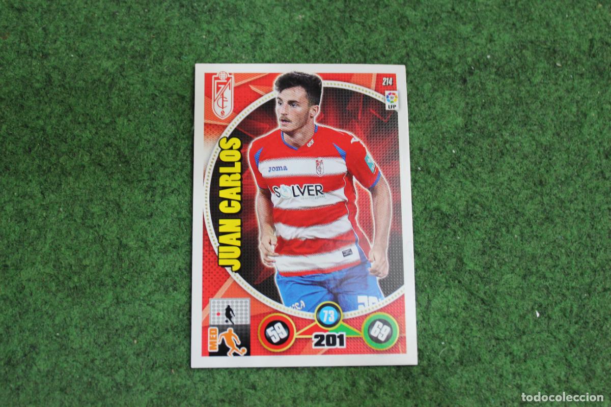 Cromos de f&uacute;tbol: 214 JUAN CARLOS GRANADA CF ADRENALYN XL 2014 2015 14 15 LALIGA SANTANDER