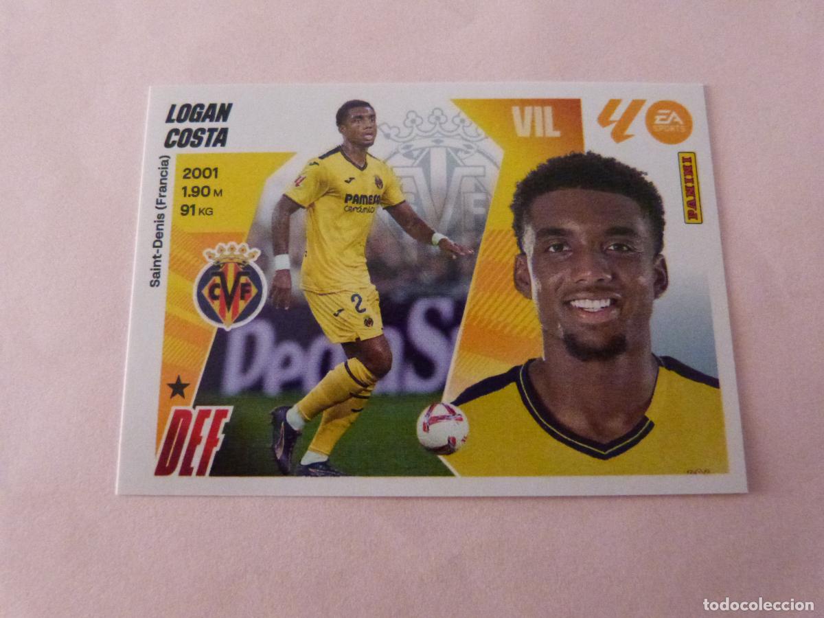 Cromos de f&uacute;tbol: CROMO FUTBOL LOGAN COSTA VILLARREAL C.F. SIN PEGAR N&ordm; 7 LIGA ESTE 2025-2026/25-26