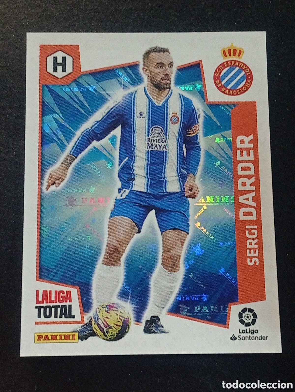 Cromos de Futebol: 447 h&eacute;roes DARDER ESPANYOL LALIGA TOTAL 2022 2023 22 23 LA LIGA PANINI CROMOS STICKERS