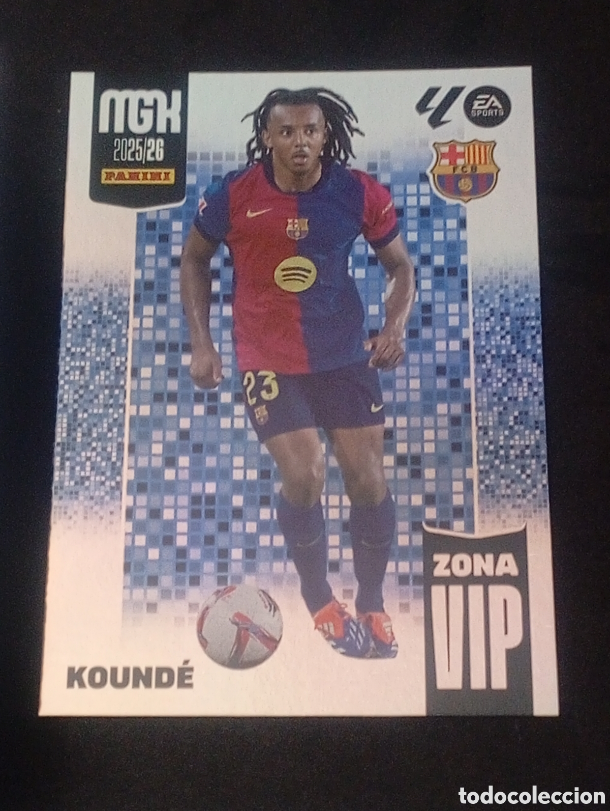 Figurine di Calcio: 399 zona vip KOUNDE BARCELONA MEGACRACKS 2025 2026 25 26 CROMOS PANINI CARDS TOPPS