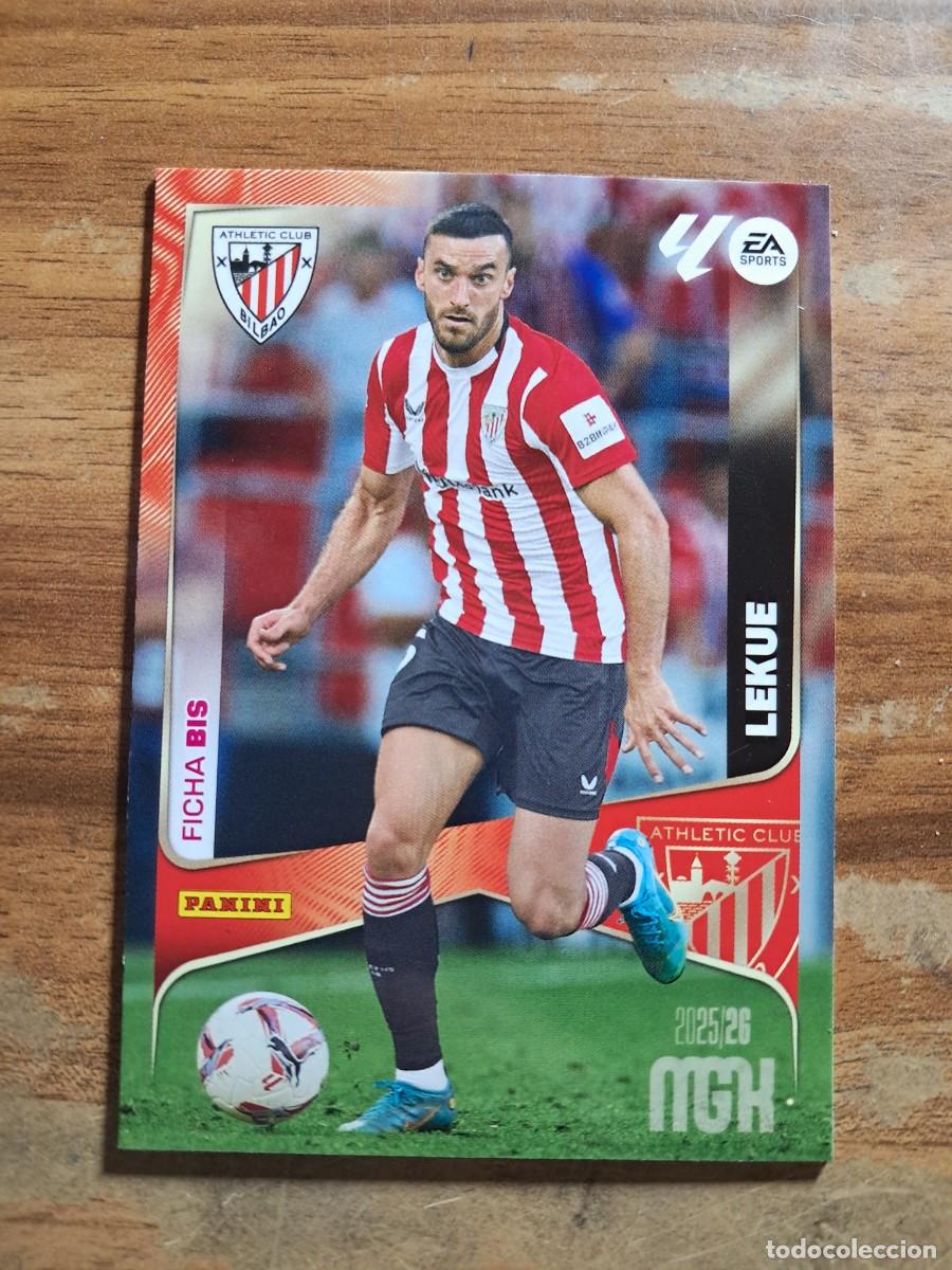 Cromos de F&uacute;tbol: CARD MEGACRACKS TEMPORADA 25/26: FICHA BIS LEKUE, N&deg; 40 BIS