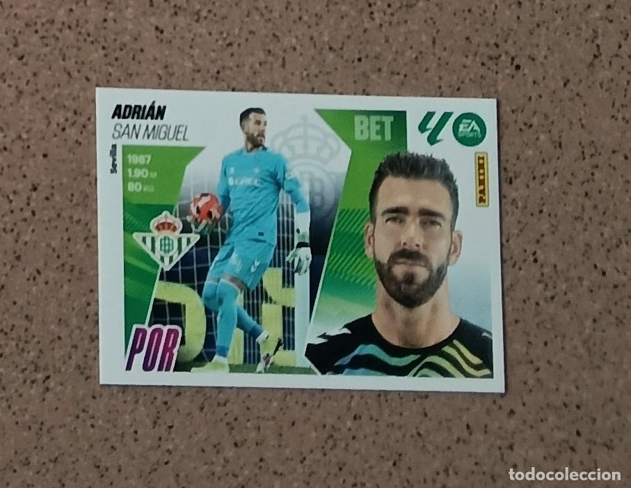 Fu&szlig;ball-Sticker: Cromo 4 ADRI&Aacute;N REAL BETIS. Colecci&oacute;n LALIGA F&uacute;tbol 2025-2026 PANINI Nuevo