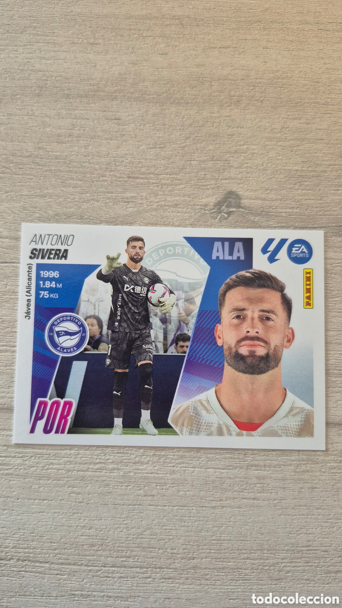 Cromos de Futebol: N&deg;3 Alaves Sivera Liga Este 25/26