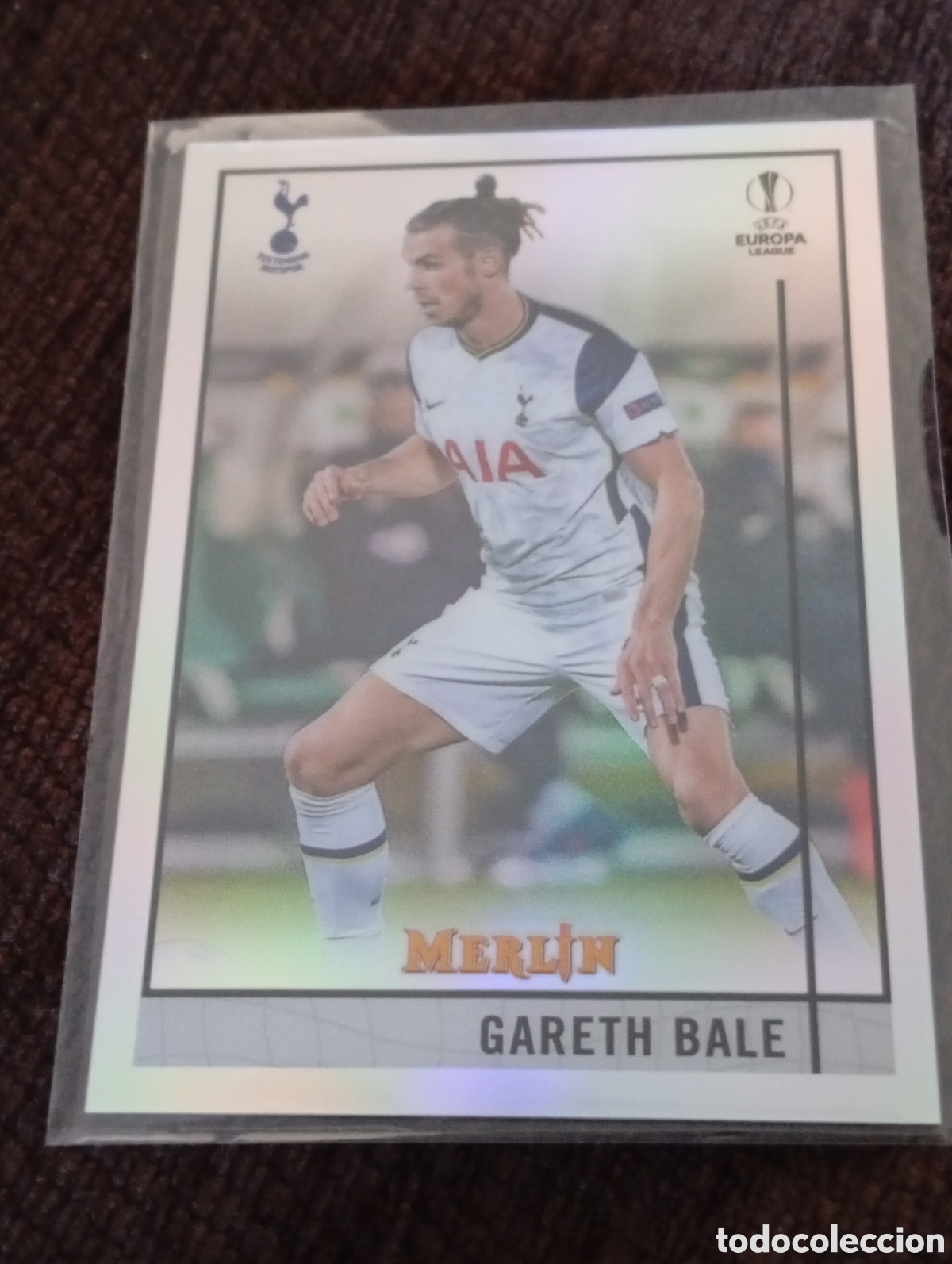 Ref 620. Gareth bale. Tottenham. Merlin 2021. N&deg;83 refractor