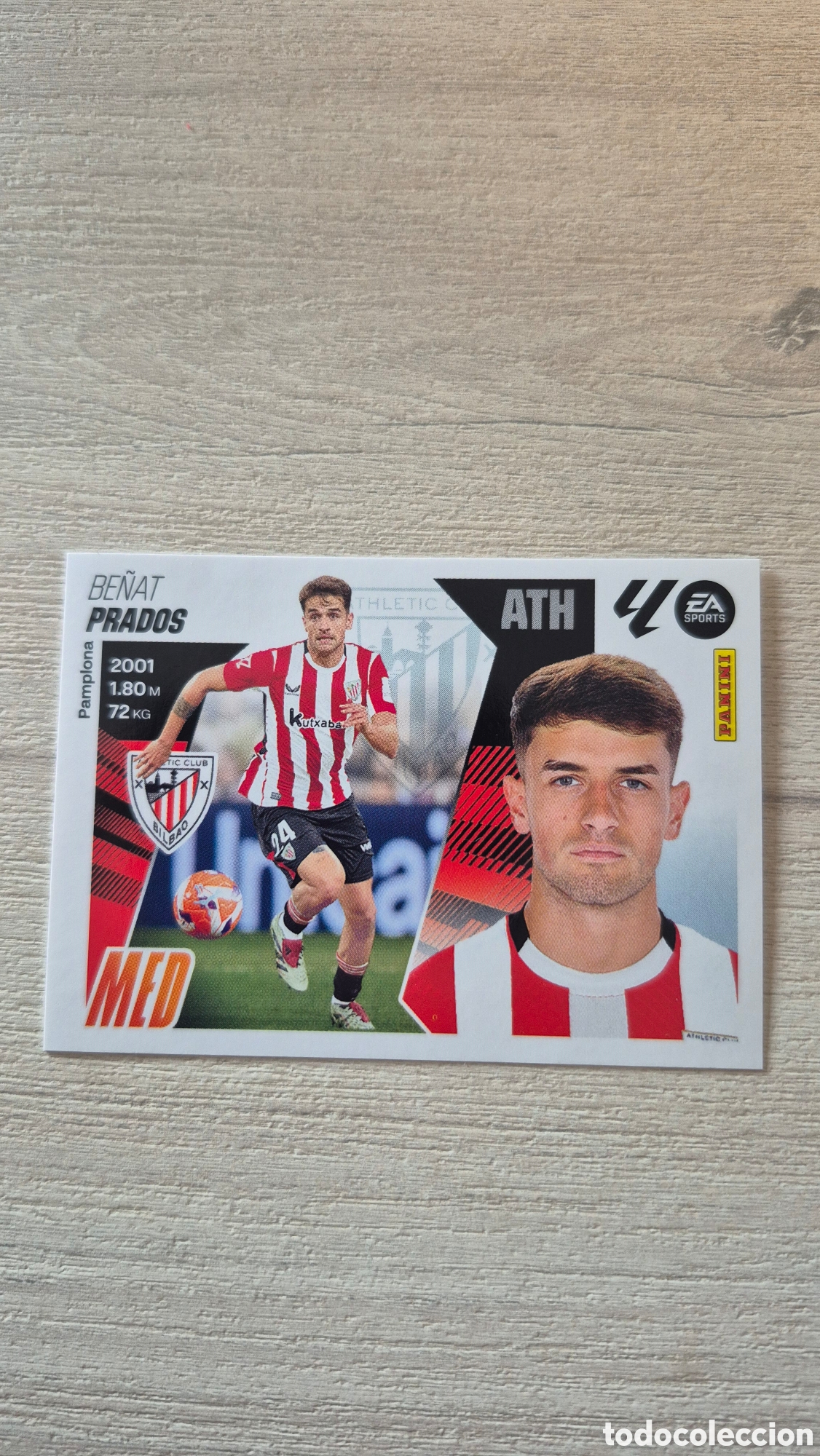 Figurine di Calcio: N&deg;12 Athletic Bilbao Prados Liga Este 25/26