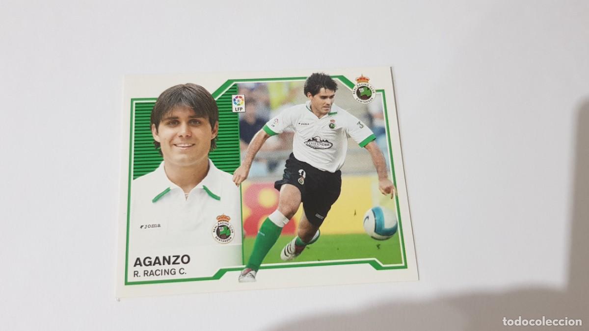 Fu&szlig;ball-Sticker: Cromo Aganzo (Racing de Santander) Liga Este 07/08 2007/2008