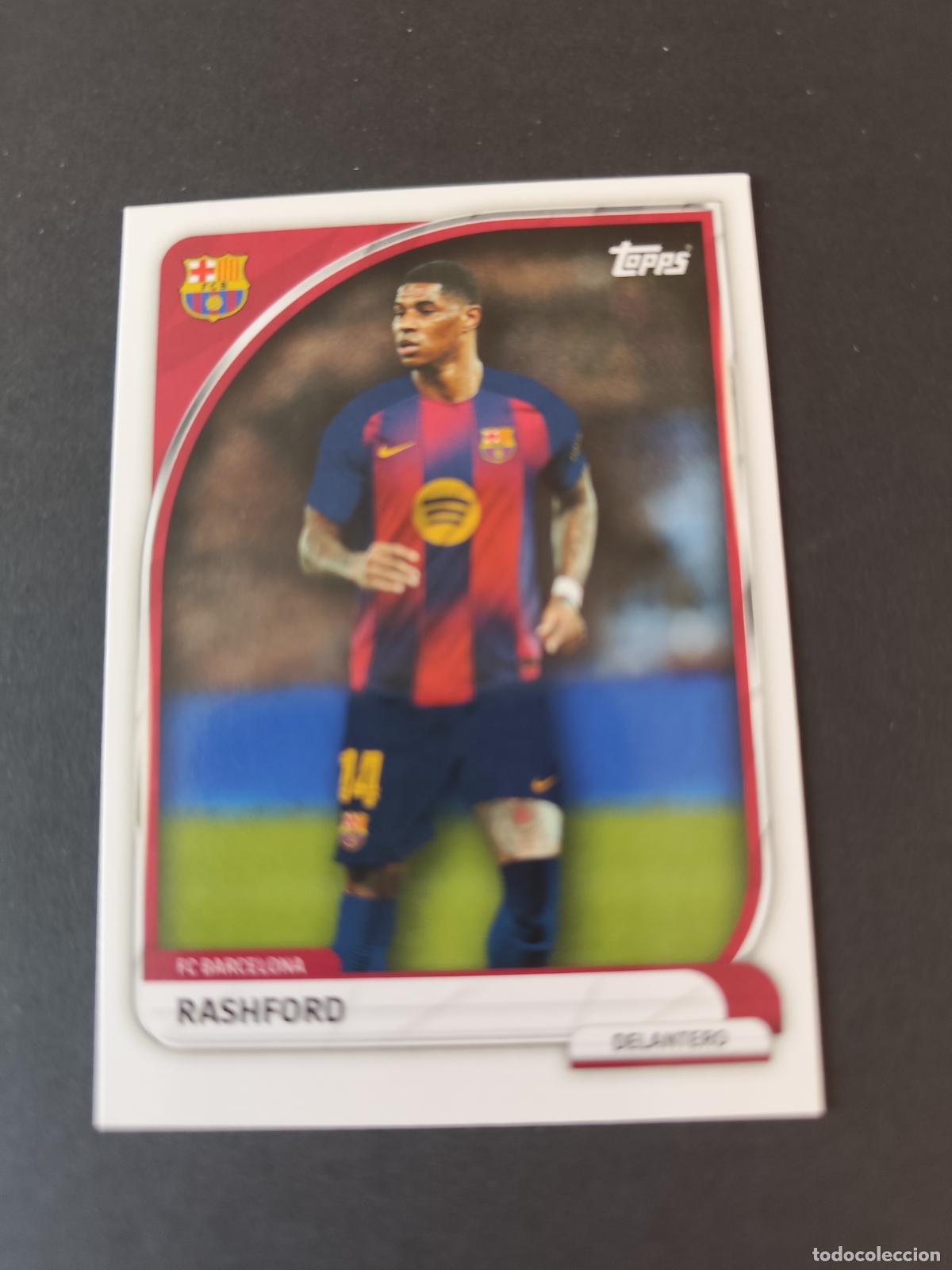 Cromos de Futebol: 16 MARCUS RASHFORD BARCELONA BAR&Ccedil;A FIRST TEAM COLLECTORS TIN TOPPS 2025 2026 25 26