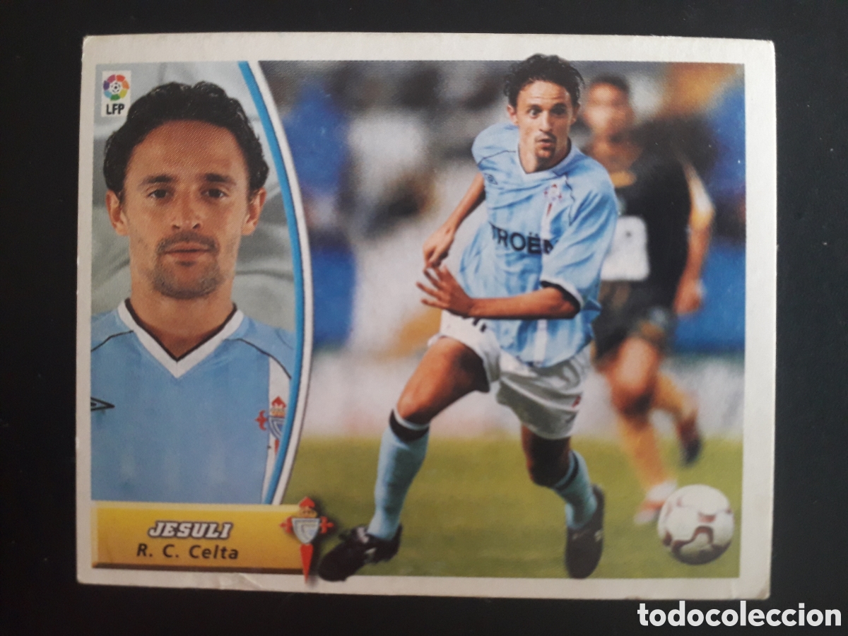 Cromos de F&uacute;tbol: JESULI CELTA DE VIGO ED ESTE 2003-2004 03 04 SIN PEGAR, PEDIDO M&Iacute;NIMO 3&euro;.