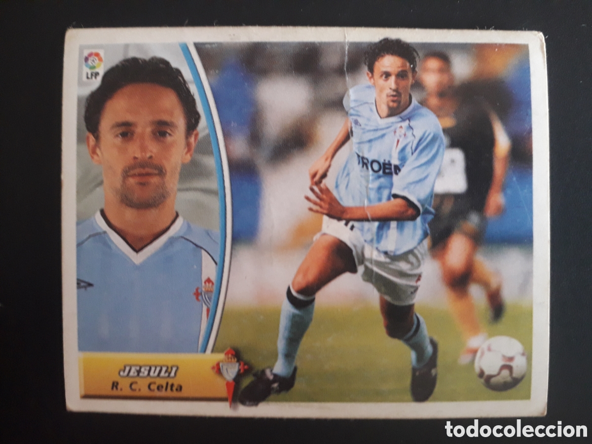 Cromos de F&uacute;tbol: JESULI CELTA DE VIGO ED ESTE 2003-2004 03 04 SIN PEGAR, PEDIDO M&Iacute;NIMO 3&euro;