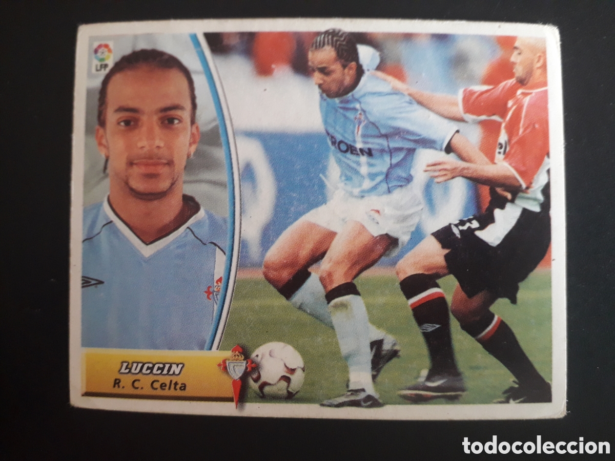 Cromos de F&uacute;tbol: LUCCIN CELTA DE VIGO ED ESTE 2003-2004 03 04 SIN PEGAR, PEDIDO M&Iacute;NIMO 3&euro;