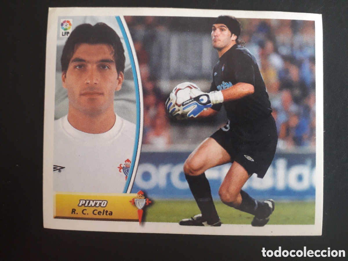 Cromos de F&uacute;tbol: PINTO CELTA DE VIGO ED ESTE 2003-2004 03 04 SIN PEGAR, PEDIDO M&Iacute;NIMO 3&euro;.