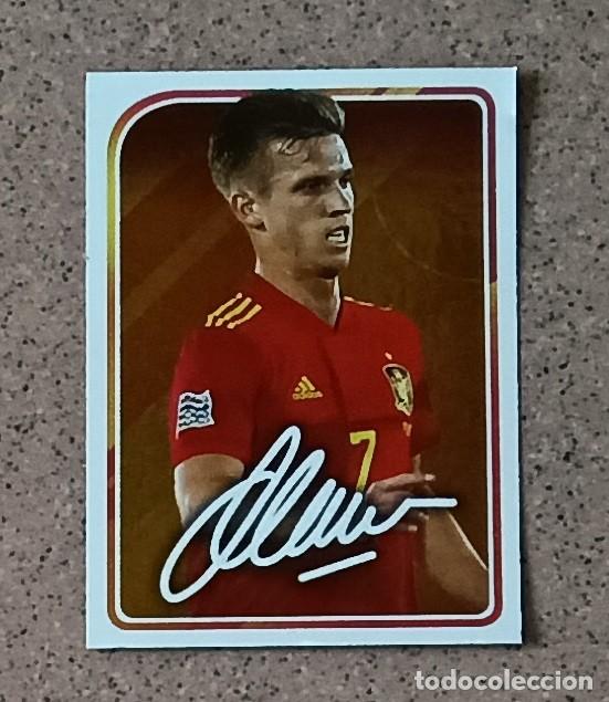 Fu&szlig;ball-Sticker: Cromo 64 DANI OLMO. Colecci&oacute;n EL &Aacute;LBUM DE LA SELECCI&Oacute;N F&Uacute;TBOL 2020 PANINI Nuevo