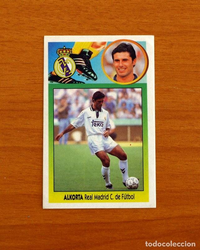 Fu&szlig;ball-Sticker: Real Madrid - Alkorta - Coloca - Ediciones Este Liga 1993-1994, 93-94 - Adhesivo, Nunca pegado