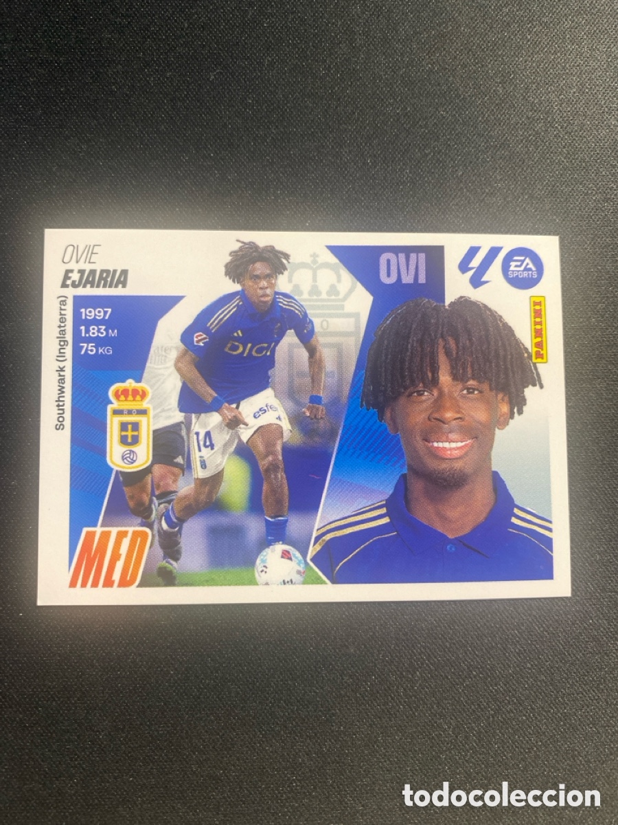 Cromos de F&uacute;tbol: Ejaria 10 Oviedo Liga Este 2025 2026 25 26