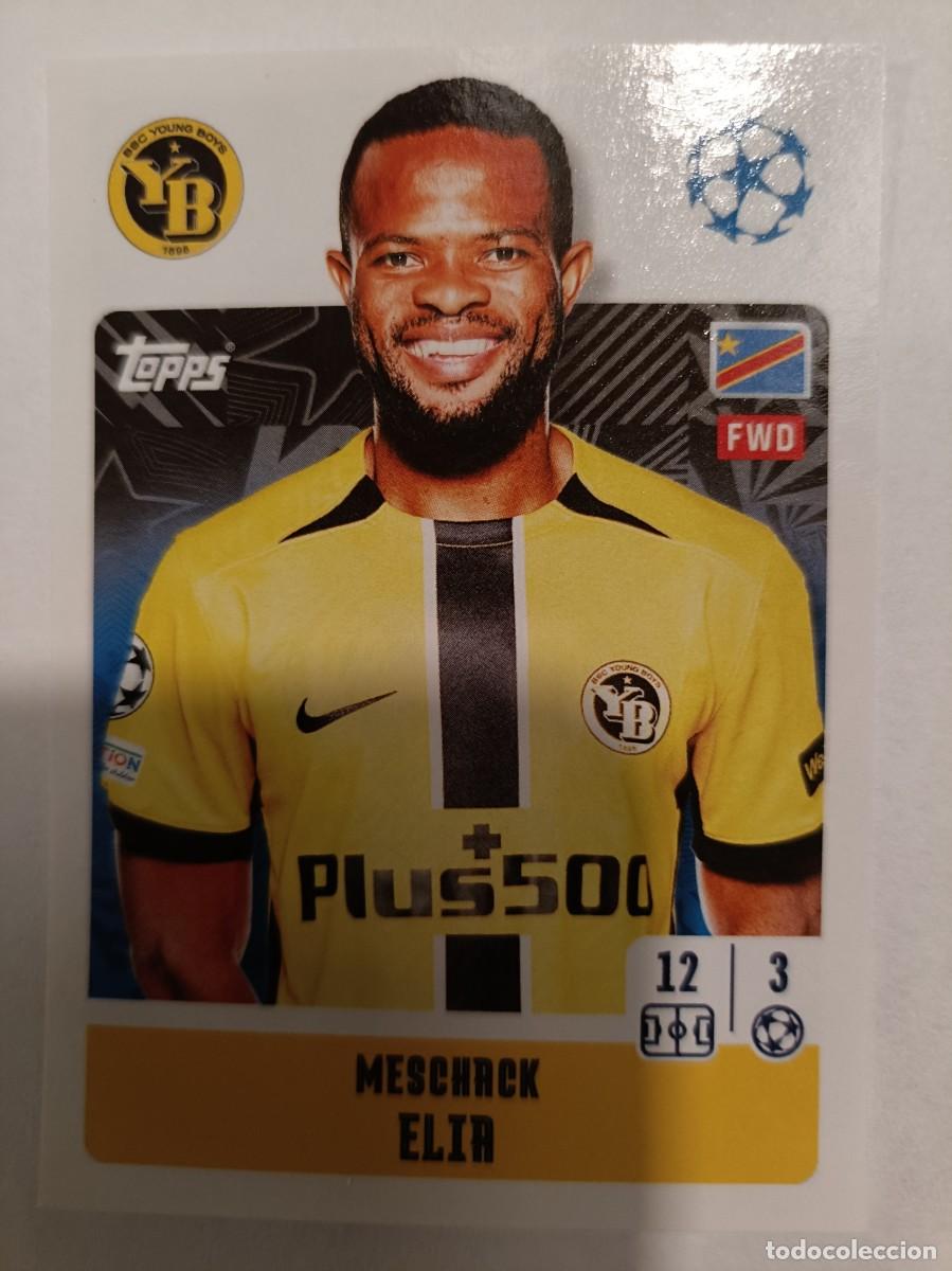 Figurine di Calcio: #442 MESCHACK ELIA B.S.C. YOUNG BOYS TOPPS UEFA CHAMPIONS LEAGUE STICKER 2024/2025