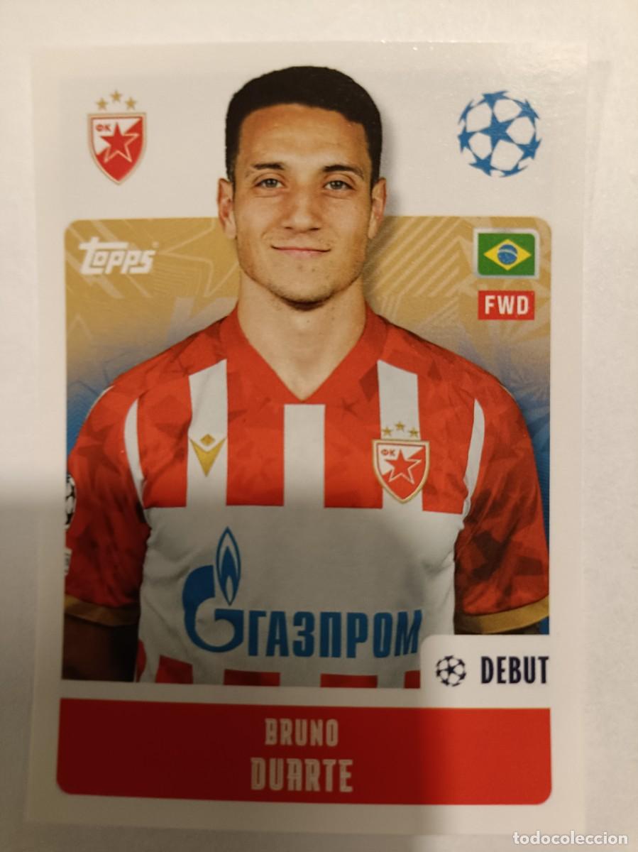 Cromos de Futebol: #466 BRUNO DUARTE K.K. ESTRELLA ROJA TOPPS UEFA CHAMPIONS LEAGUE STICKER 2024/2025
