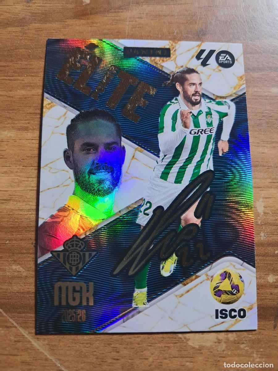 Cromos de F&uacute;tbol: CARD MEGACRACKS TEMPORADA 25/26: &Eacute;LITE POWER ISCO, N&deg; P7