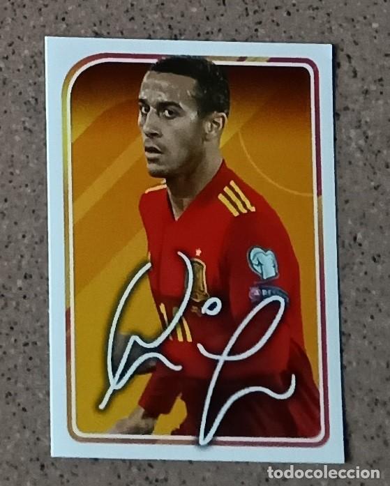 Fu&szlig;ball-Sticker: Cromo 56 THIAGO. Colecci&oacute;n EL &Aacute;LBUM DE LA SELECCI&Oacute;N F&Uacute;TBOL 2020 PANINI Nuevo