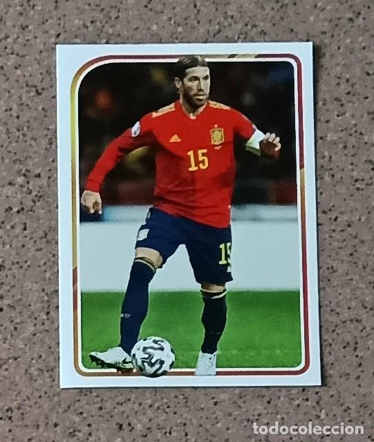 Fu&szlig;ball-Sticker: Cromo 29 SERGIO RAMOS. Colecci&oacute;n EL &Aacute;LBUM DE LA SELECCI&Oacute;N F&Uacute;TBOL 2020 PANINI Nuevo