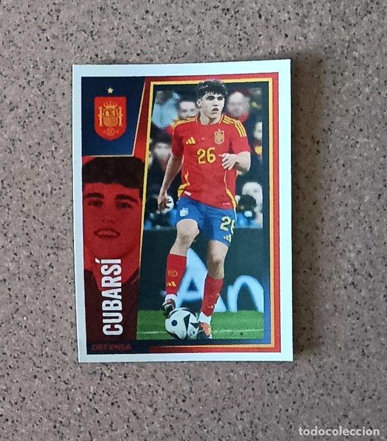 Football Stickers: Cromo 13 Cubars&iacute;. Colecci&oacute;n Oficial de la Selecci&oacute;n Espa&ntilde;ola de F&uacute;tbol 2024 PANINI Nuevo