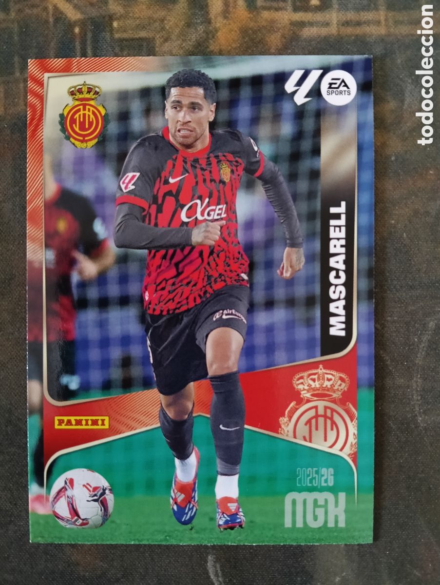 Fu&szlig;ball-Sticker: MGK 2025-26 N&ordm;244 Omar Mascarell RCD MALLORCA
