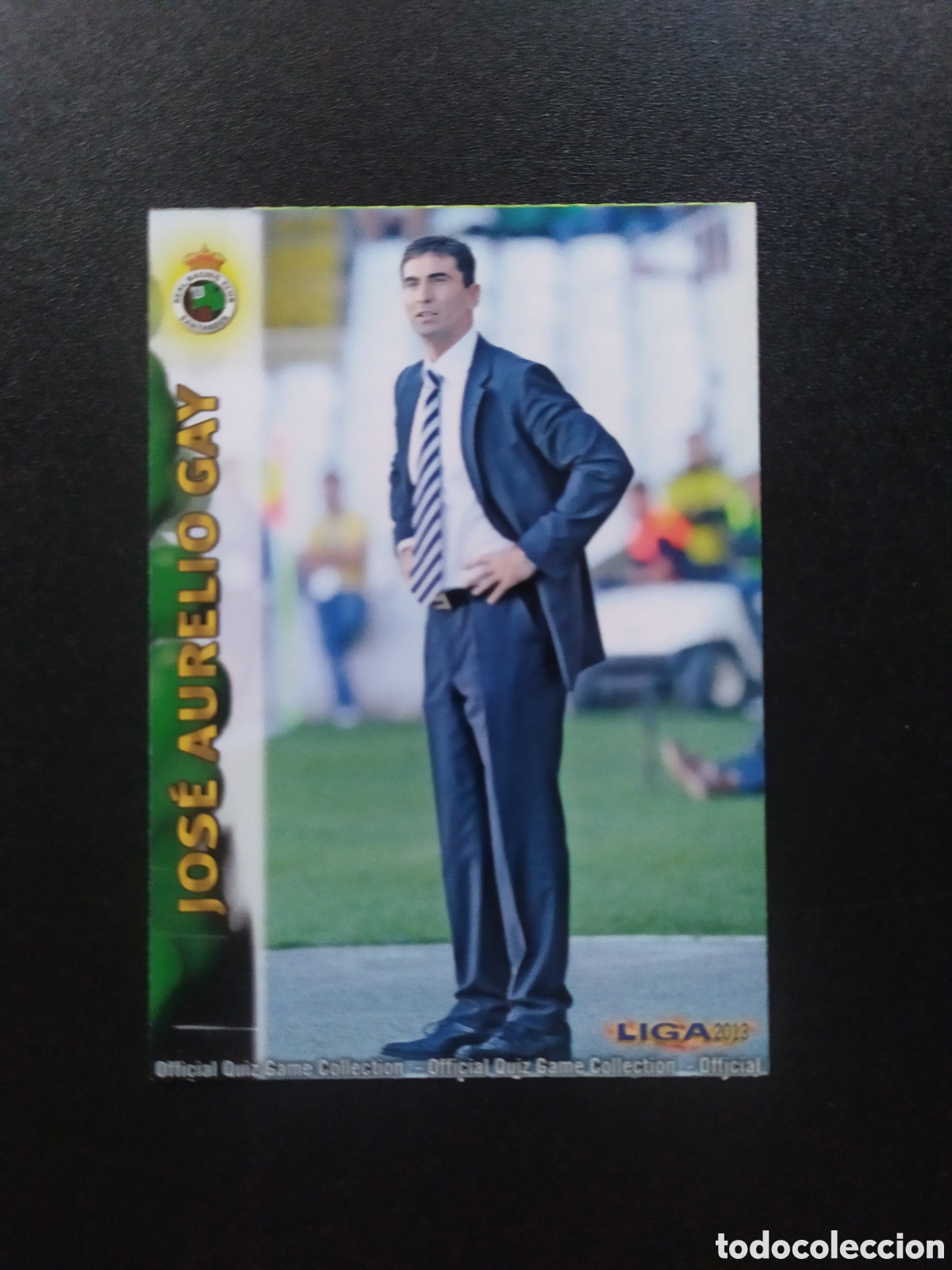 Cartes &agrave; collectionner de Football: Mundicromo fichas Liga 2012 2013 12 13 Jose Aurelio Gay n&deg; 1320 Racing Santander