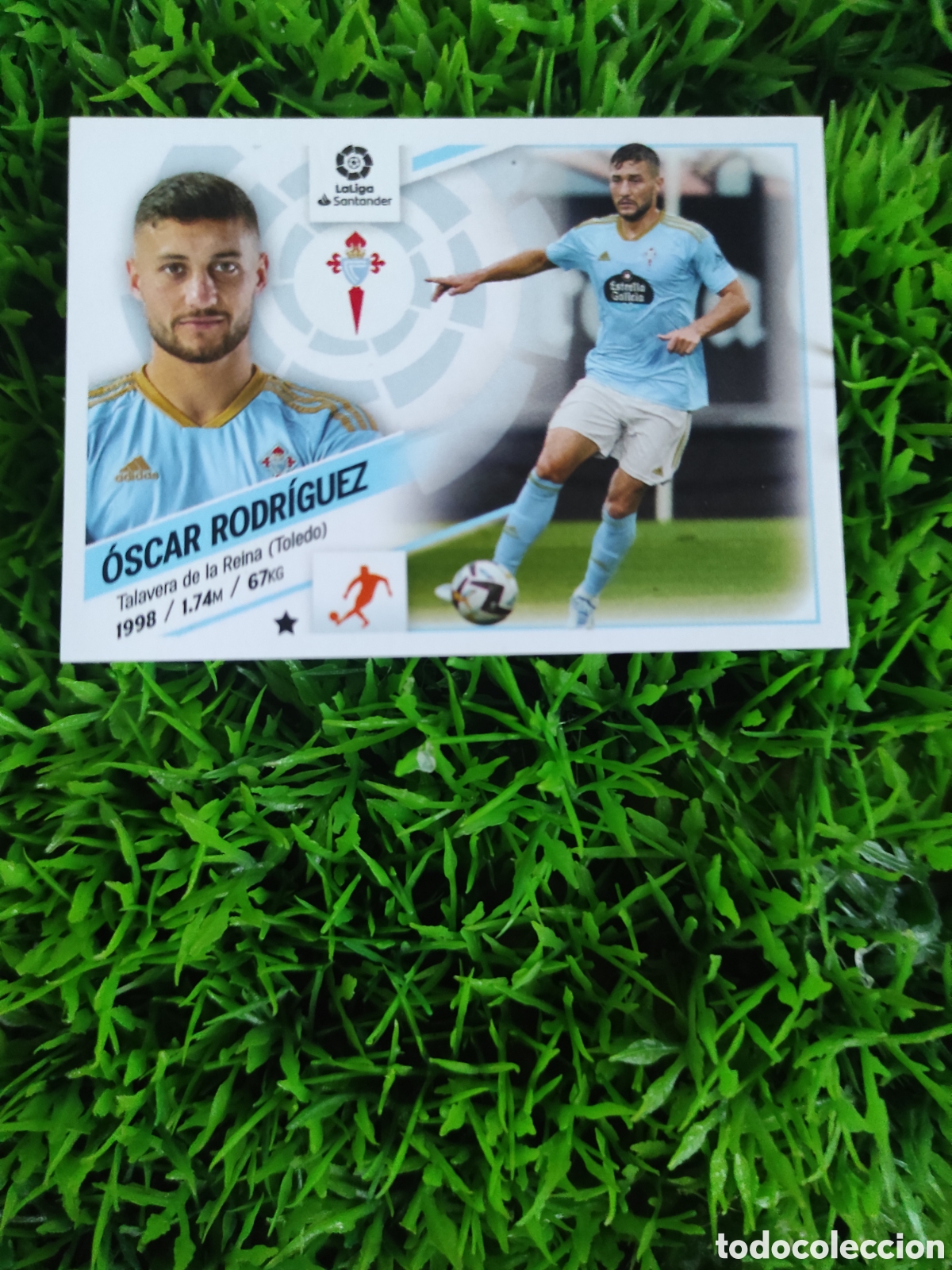 Cromos de F&uacute;tbol: Oscar Rodriguez Celta De Vigo FICHAJE Liga Este 22-23 # 32 NUNCA PEGADO