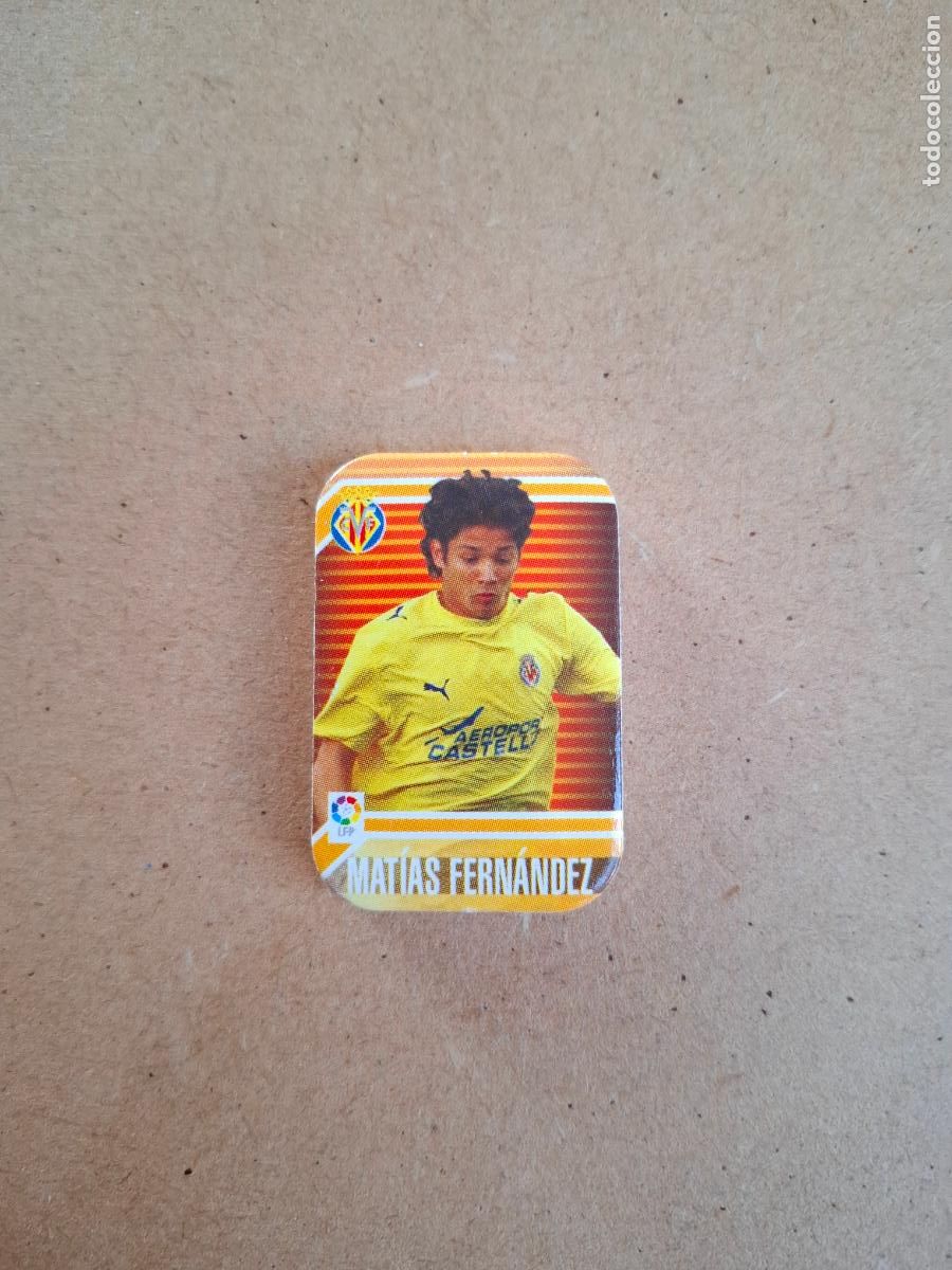 Football Stickers: ESTE 2007 2008 07 08 STAKS ( IMAN / IMANTADO ) - MAT&Iacute;AS FERN&Aacute;NDEZ - VILLARREAL CF