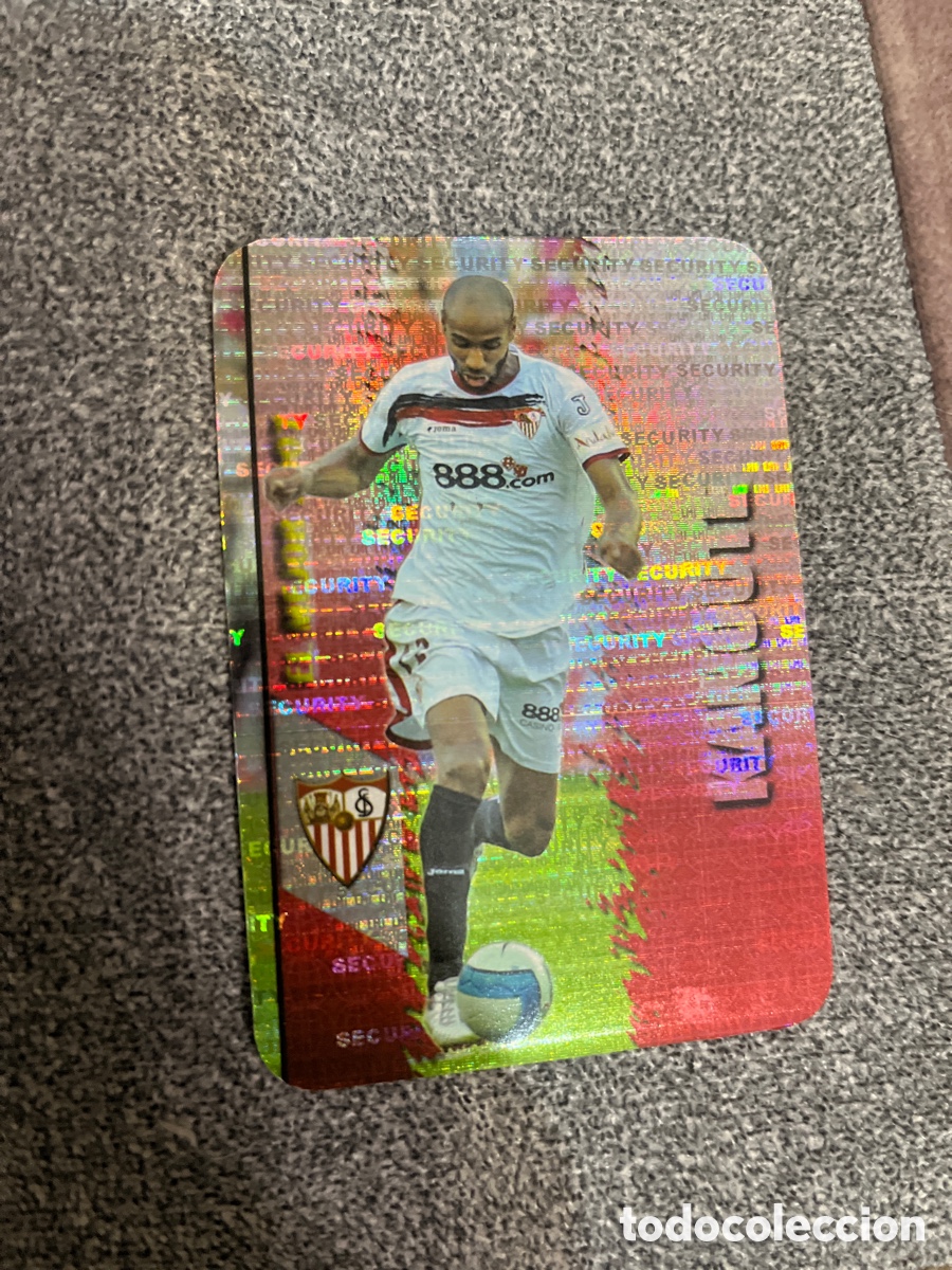 Cartes &agrave; collectionner de Football: Kanoute Sevilla 07 08 Las fichas de la liga 2007 2008