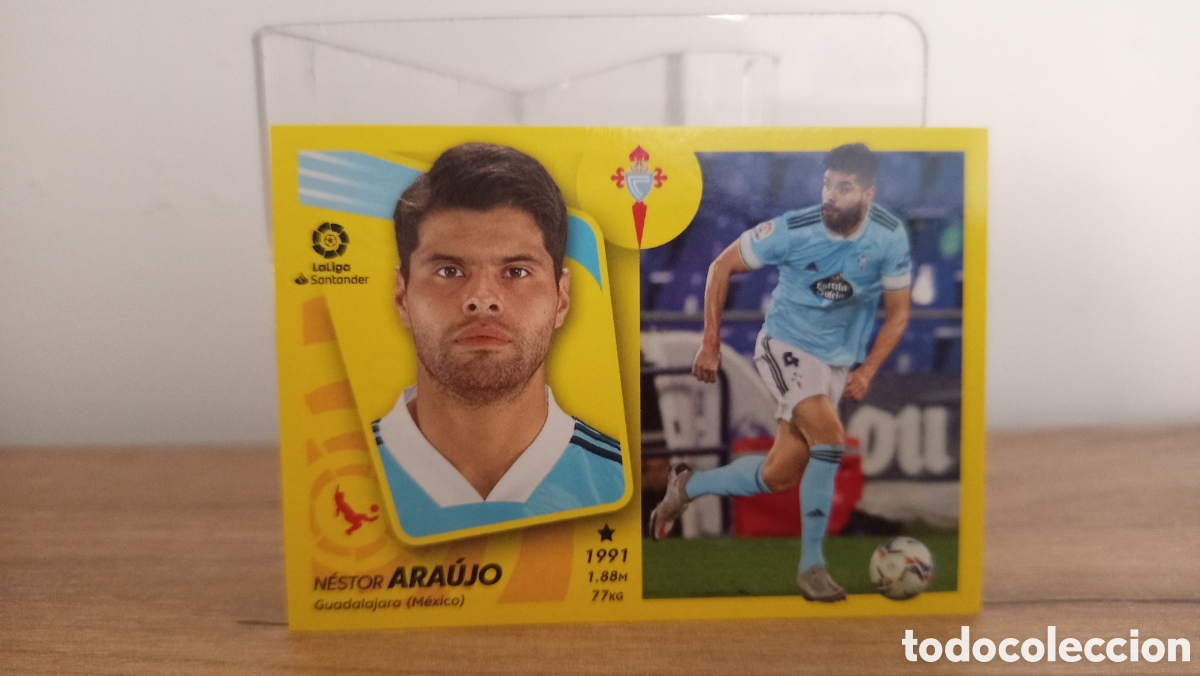 Cromos de F&uacute;tbol: ❇️ CROMO STICKER ⚽ ARAUJO CELTA DE VIGO 10 2021 2022 21 22 ESTE PANINI SIN PEGAR ❇️