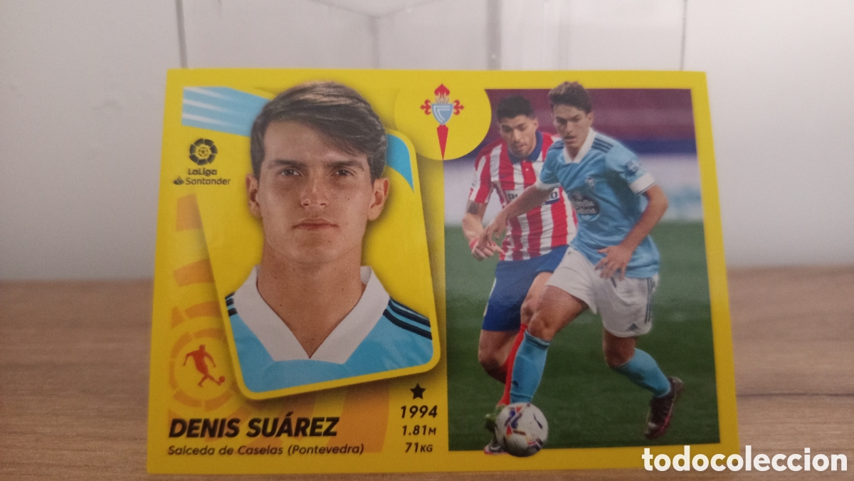 Cromos de F&uacute;tbol: ❇️ CROMO STICKER ⚽ DENIS SU&Aacute;REZ CELTA DE VIGO 2021 2022 21 22 ESTE PANINI SIN PEGAR ❇️