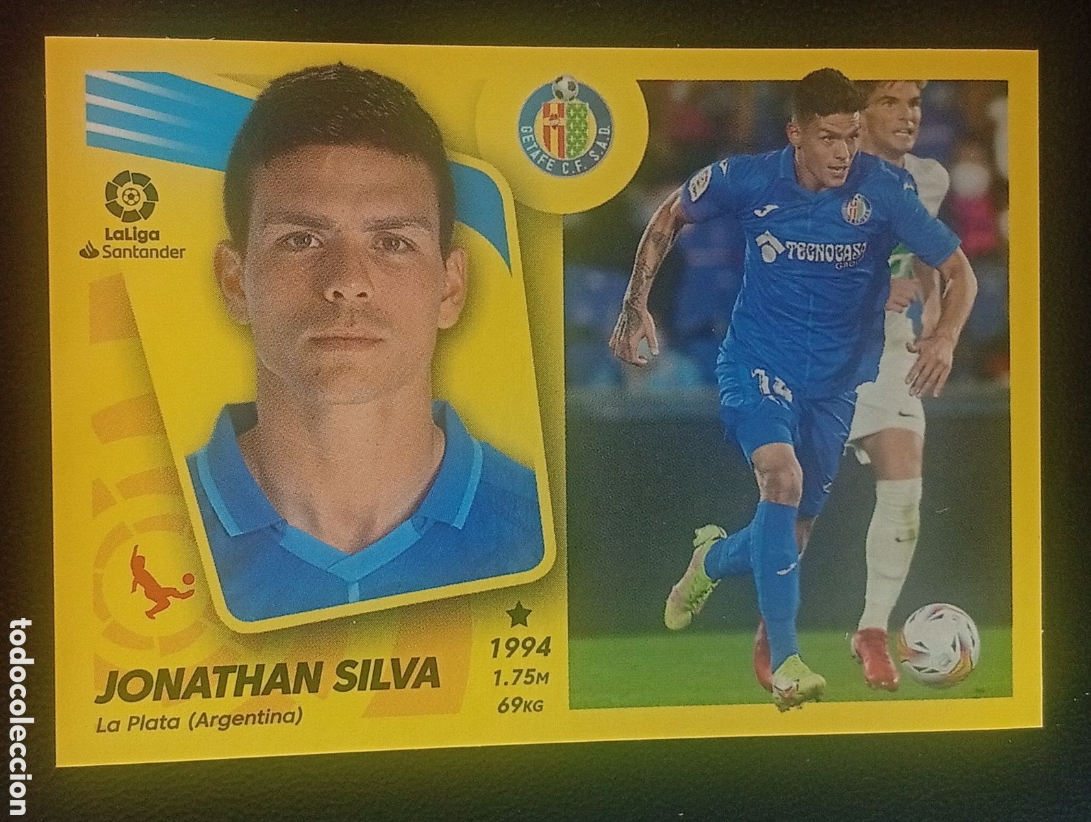 Figurine di Calcio: 12bis coloca JONATHAN SILVA GETAFE LIGA ESTE PANINI 2021 2022 21 22 CROMO STICKER 12 bis