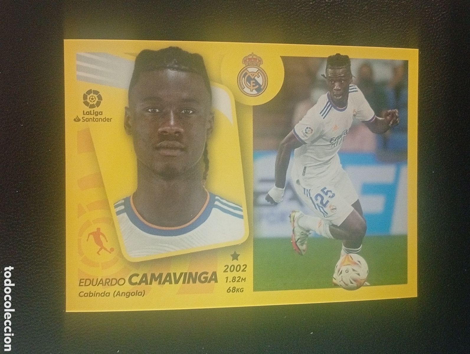 Figurine di Calcio: 64 &uacute;ltimos fichajes CAMAVINGA REAL MADRID LIGA ESTE PANINI 2021 2022 21 22 CROMOS STICKER MEGACRACKS