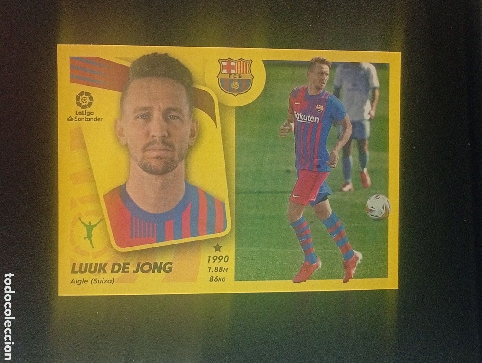 Fu&szlig;ball-Sticker: 61 &uacute;ltimos fichajes LUUK JONG BARCELONA LIGA ESTE PANINI 2021 2022 21 22 CROMOS MEGACRACKS