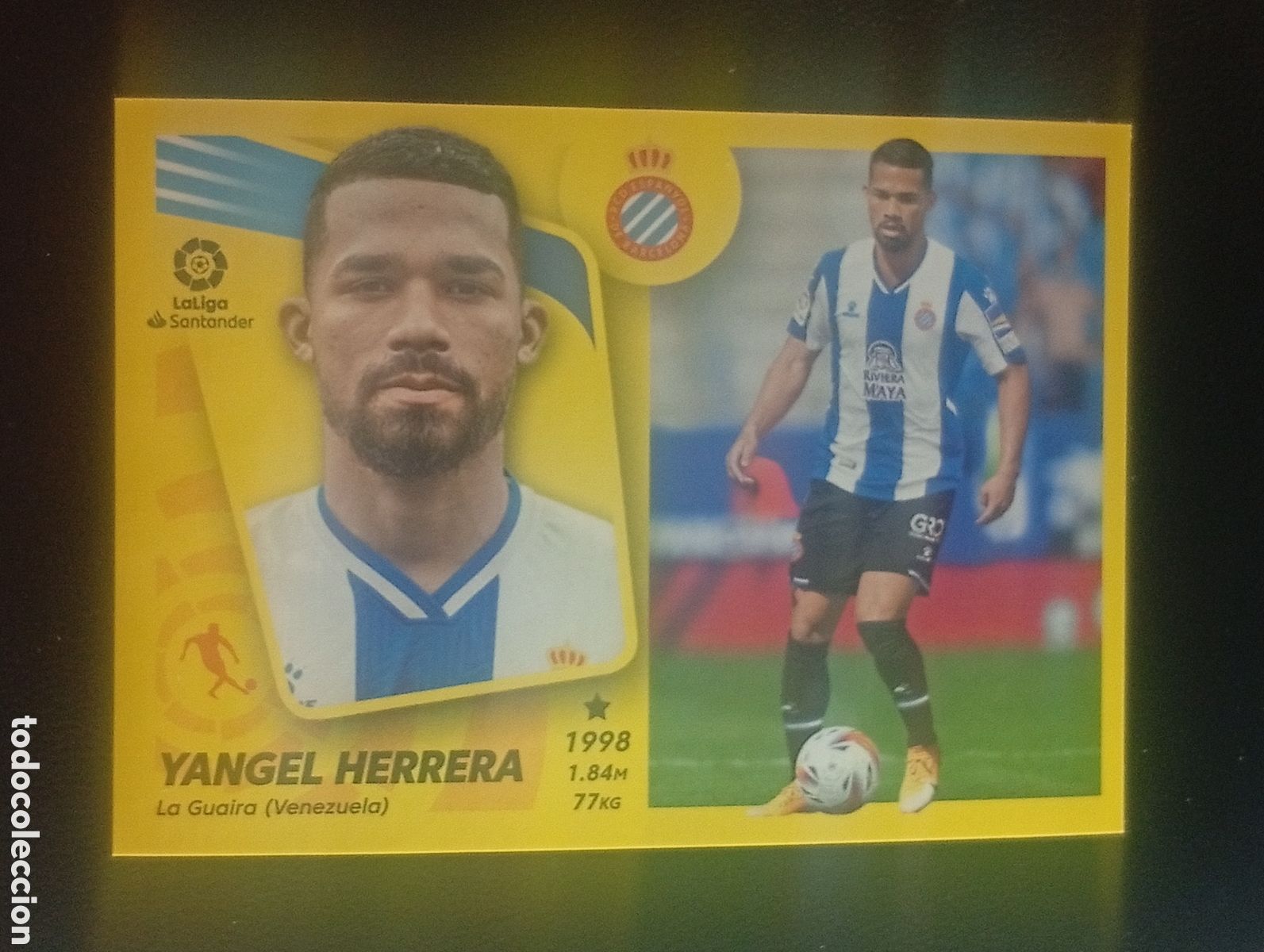 Cromos de f&uacute;tbol: 59 &uacute;ltimos fichajes YANGEL HERRERA ESPANYOL LIGA ESTE PANINI 2021 2022 21 22 CROMOS MEGACRACKS