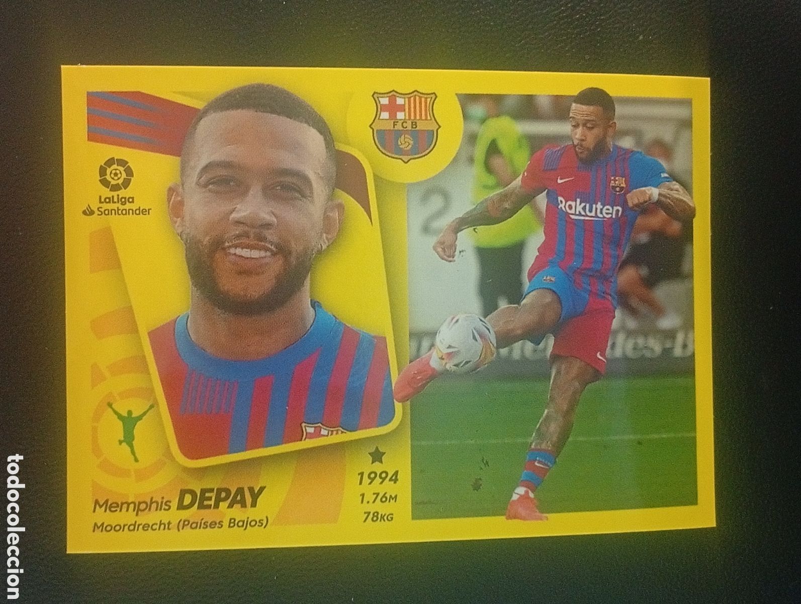Cromos de Futebol: 22 &uacute;ltimos fichaje DEPAY BARCELONA LIGA ESTE PANINI 2021 2022 21 22 CROMOS MEGACRACKS