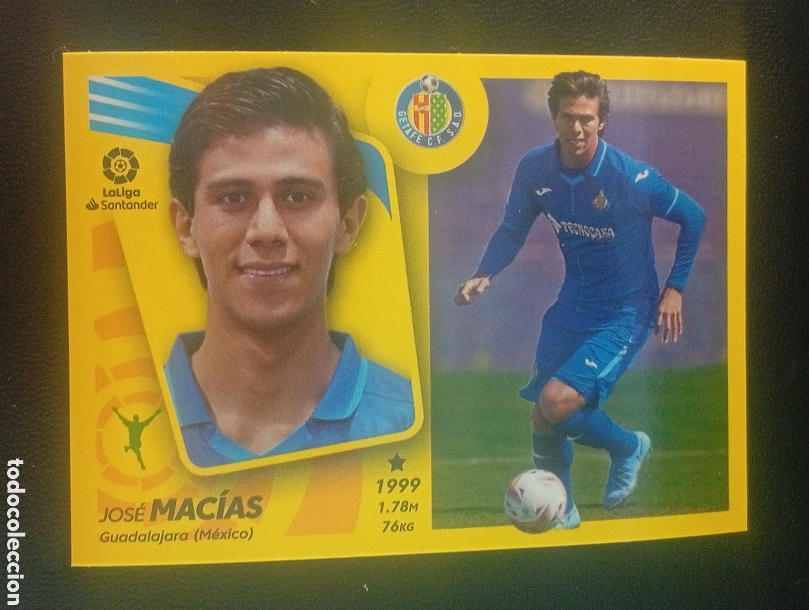 Fu&szlig;ball-Sticker: 19 &uacute;ltimos fichaje MACIAS GETAFE LIGA ESTE PANINI 2021 2022 21 22 CROMOS MEGACRACKS
