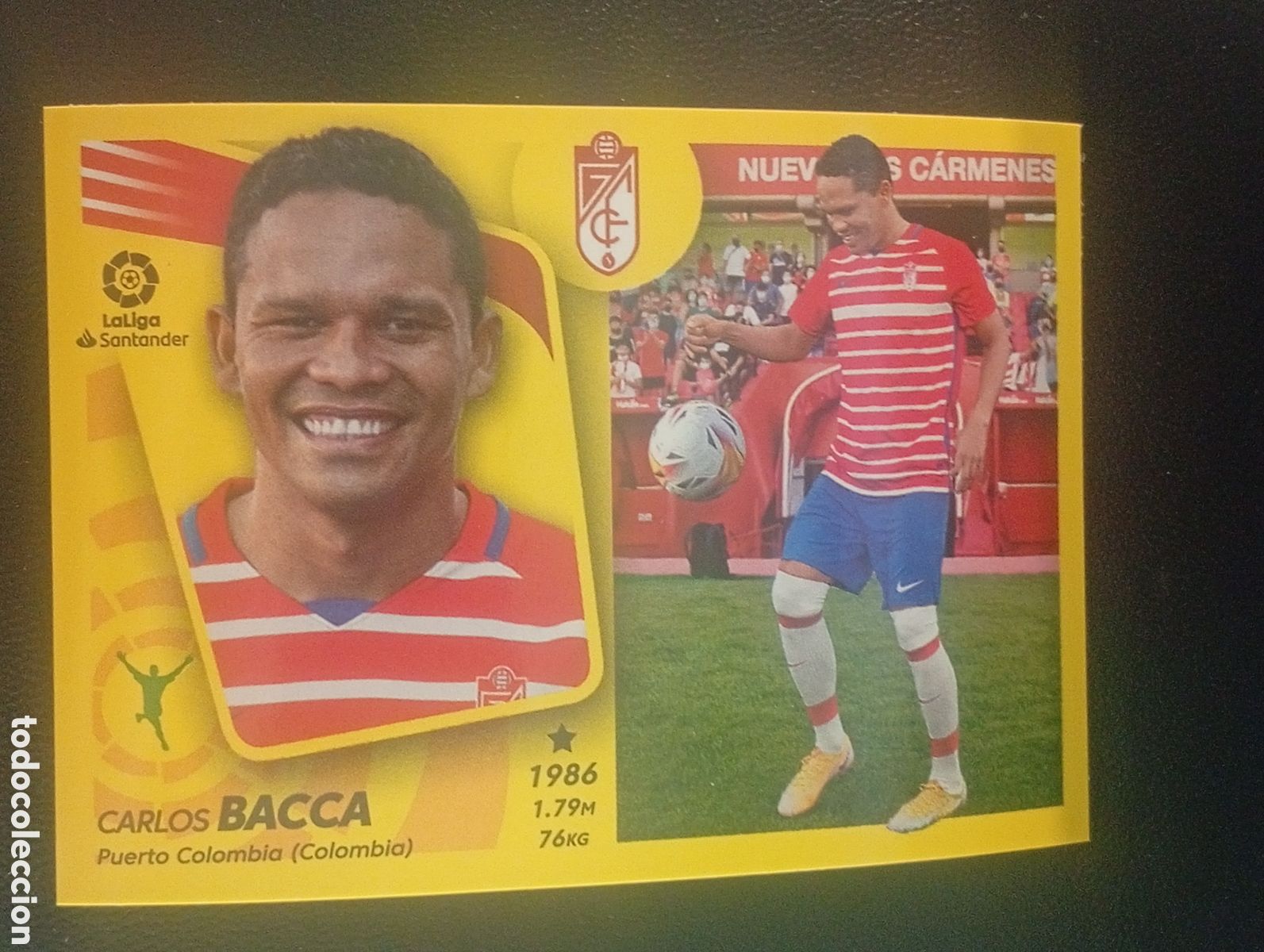 Cromos de Futebol: 15 &uacute;ltimos fichaje BACCA GRANADA LIGA ESTE PANINI 2021 2022 21 22 CROMOS MEGACRACKS