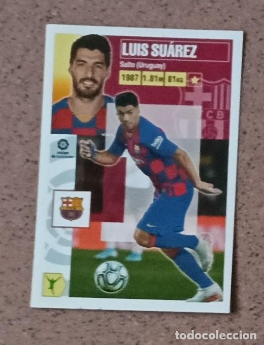Figurine di Calcio: Cromo 16 LUIS SU&Aacute;REZ FC BARCELONA. Colecci&oacute;n Oficial La LIGA F&uacute;tbol 2020-21 PANINI Nuevo