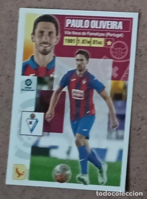 Fu&szlig;ball-Sticker: Cromo 6 PAULO OLIVEIRA. SD EIBAR Colecci&oacute;n Oficial La LIGA F&uacute;tbol 2020-21 PANINI Nuevo