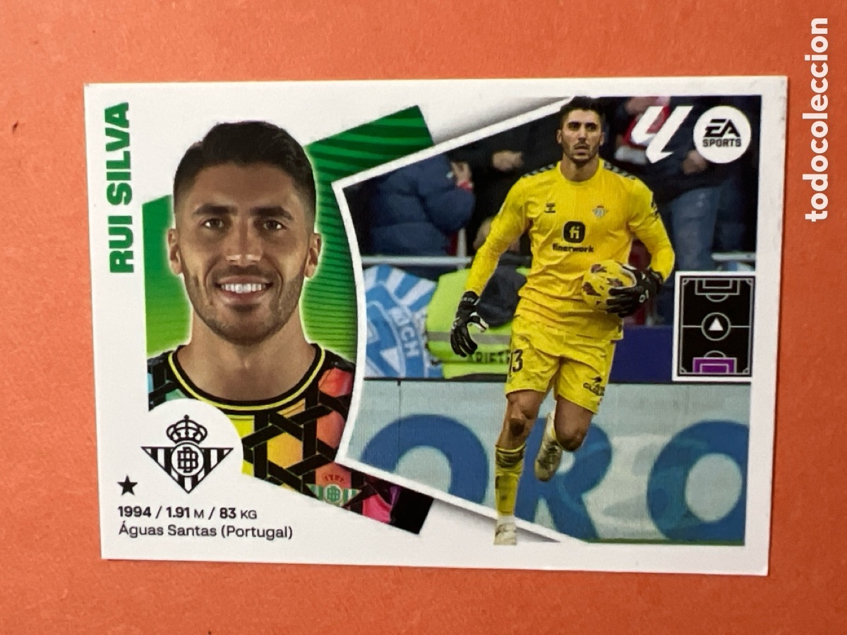 Figurine di Calcio: E1369. 3 RUI SILVA BETIS LIGA ESTE 2024 2025 24 25